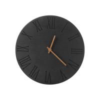 Часы деревянные Magnus, 28 см, черный