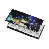 Портативное зарядное устройство Render с полноцветной, 5000 мА·ч, черный