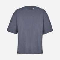 Футболка оверсайз женская Boxy Women, темно-серая (графит)