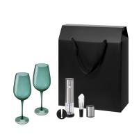 Подарочный набор Capri, Vintaro (2 бокала + набор для вина)