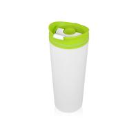 Термокружка Brite 500мл, белый/зеленое яблоко