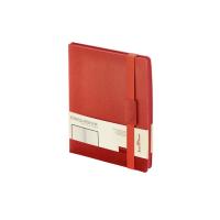 Ежедневник В5 недатированный Leggenda, красный