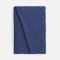 Плед Braidera, синий (черника)