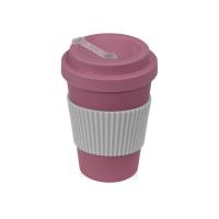 Термокружка Muffin из натуральных волокон, пыльно-розовый