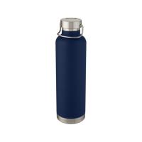 Thor, медная спортивная бутылка объемом 1 л с вакуумной изоляцией, синий