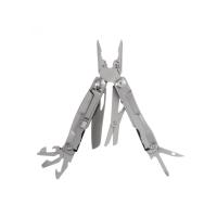 Мультитул Stinger, 106 мм, 15 функций, сталь, серебристый, в комплекте нейлоновый чехол