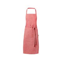 Pheebs 200 g/m2 recycled cotton apron, красный яркий