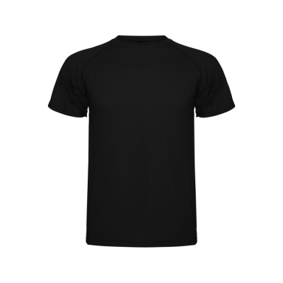Спортивная футболка Montecarlo мужская, черный (размер S)