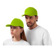 Бейсболка Florida 5-ти панельная, зеленое яблоко