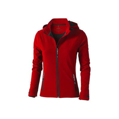 Куртка софтшел Langley женская, красный (размер S)