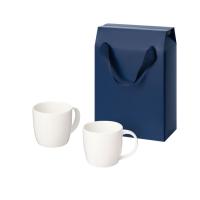 Подарочный набор Dafna в коробке-пакете (две фарфоровых кружки)