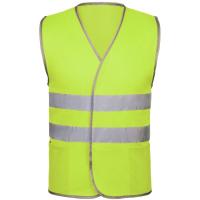 Сигнальный жилет СО-1 ТР, желтый флуоресцентный