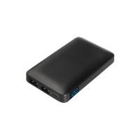 Внешний аккумулятор с цветной подсветкой Ancor Max 5000 мА·ч, черный