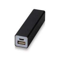 Портативное зарядное устройство Брадуэлл, 2200 мА·ч, черный