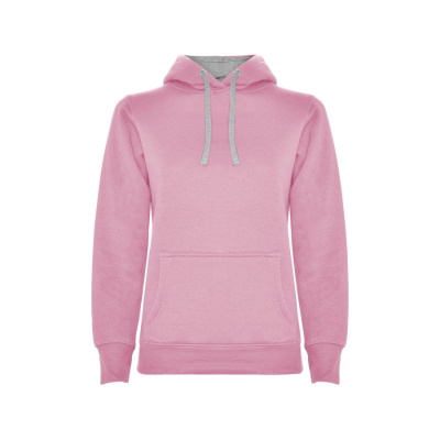 Толстовка с капюшоном Urban женская, светло-розовый