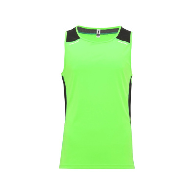 Майка Misano мужская, неоновый зеленый/черный (размер S)