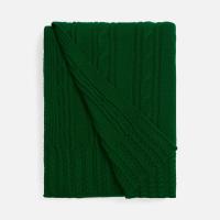 Плед Remitti, глубокий зеленый