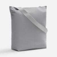 Шопер B5, серый с широкими серыми ручками