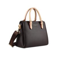 Сумка женская BUGATTI ЭЛЛА | ELLA, тёмно-коричневая, полиуретан, 30х12х23 см