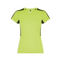 Футболка Suzuka женская, лаймовый пунш/черный