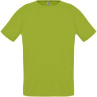 Футболка унисекс Sporty 140, зеленое яблоко