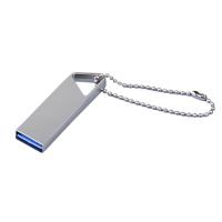 USB 3. 0-флешка на 128 Гб с мини чипом, компактный дизайн, отверстие треугольной формы для цепочки