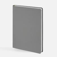 Ежедневник Flex Shall New, недатированный, темно-серый