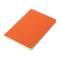 Блокнот Wispy 2. 0, гибкая обложка A5, 64 листа в линейку, оранжевый