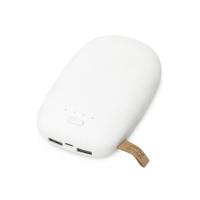 Внешний аккумулятор в форме камня Stone, 10400 мА·ч, белый