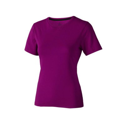 Nanaimo женская футболка с коротким рукавом, темно-фиолетовый (размер S)