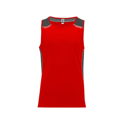 Майка Misano мужская, красный/эбеновый (размер S)