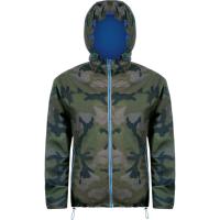 Ветровка Skate, камуфляж с синим