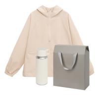 Премиум набор с одеждой RISSMAN (ветровка, термос), бежевый, XL/2XL