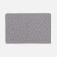 Наклейка тканевая Lunga, L, серая