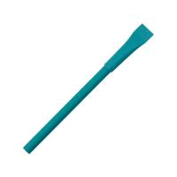 Ручка картонная с колпачком Recycled, бирюзовый