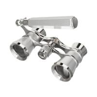 Театральный бинокль-лорнет Broadway 325E, серебристый