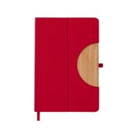 Ежедневник недатированный А5 Bosforo, красный