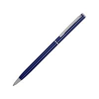 Ручка металлическая шариковая Атриум, ярко-синий
