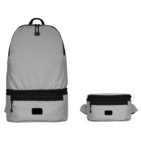 Рюкзак-трансформер Athletica водостойкий с поясной сумкой