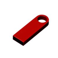 USB 2. 0-флешка на 32 Гб с мини чипом и круглым отверстием, красный
