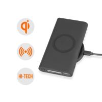 Портативный набор с беспроводным зарядным устройством (power bank) Force, 8000 мА·ч