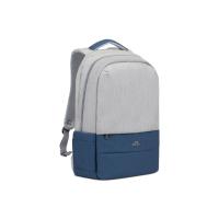 RIVACASE 7567 grey/dark blue рюкзак для ноутбука 17. 3 / 6