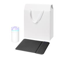 Подарочный набор Crystal, Honor, черный (увлажнитель воздуха, зарядное устройство)