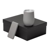 Подарочный набор с термокружкой и повербанком С2, 10000 мА·ч, серый