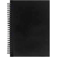 Ежедневник Notera Maxi, недатированный, черный