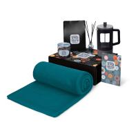 Подарочный набор Re: y. Vive с пледом, френч-прессом и кофе