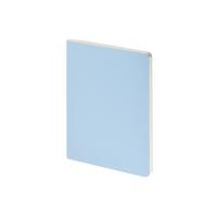 Бизнес тетрадь А5 Megapolis flex 60 л. soft touch клетка, зефирный голубой