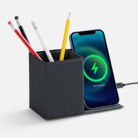 Складной органайзер с беспроводной зарядкой Midstream ver. 2, серый