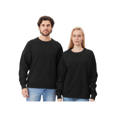 Свитшот оверсайз Paris, унисекс, черный (размер 2XL)