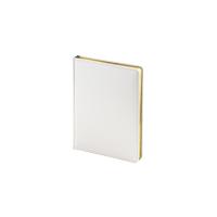 Ежедневник недатированный А6+ Sidney Nebraska, белый (золотой обрез)